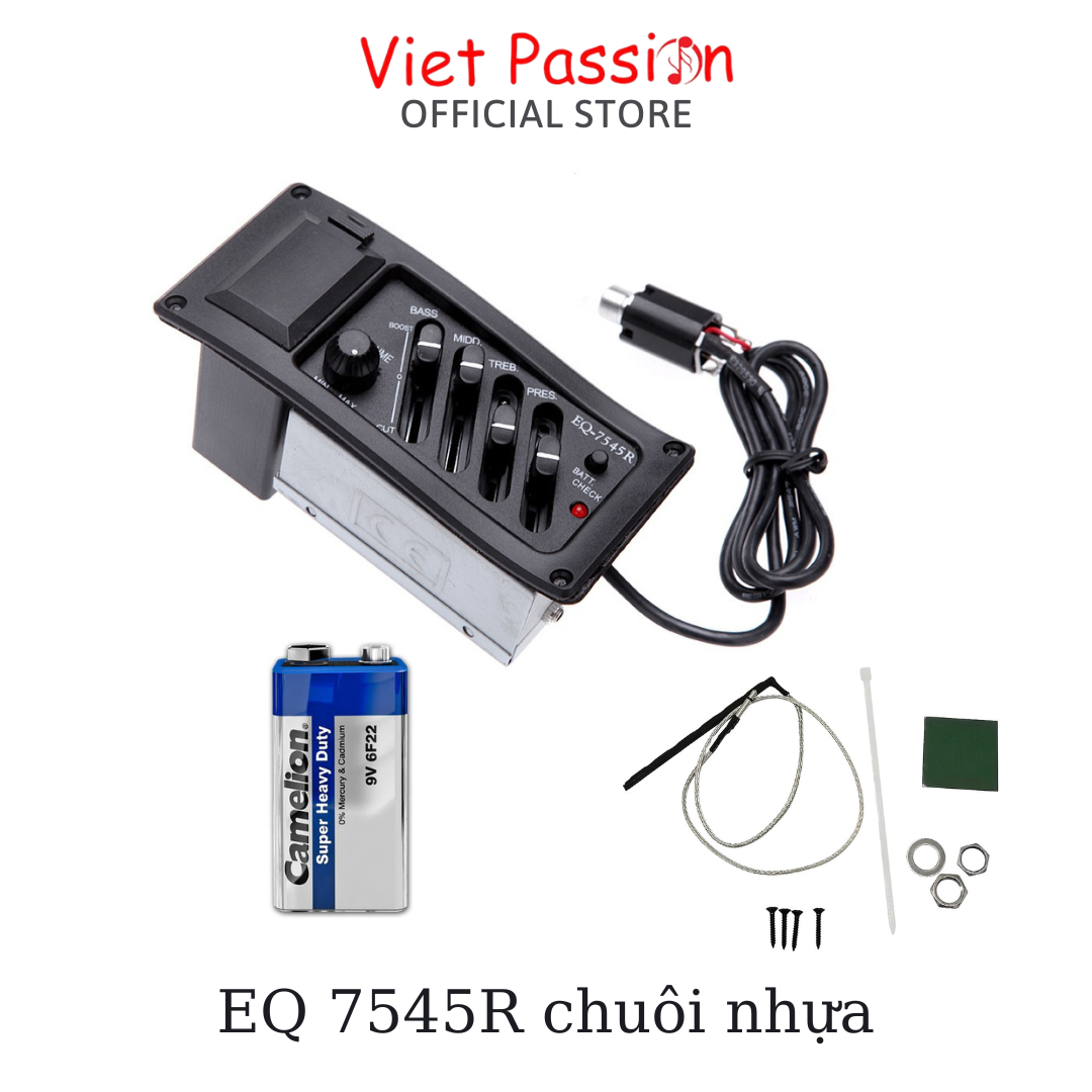 EQ đàn Guitar 7545R kích âm thanh ra loa chơi guitar biểu diễn Viet Pasion HCM
