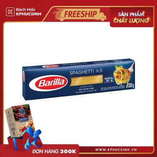 Mỳ Barilla Sợi Hình Ống Các Cỡ Spaghetti 200G thumbnail