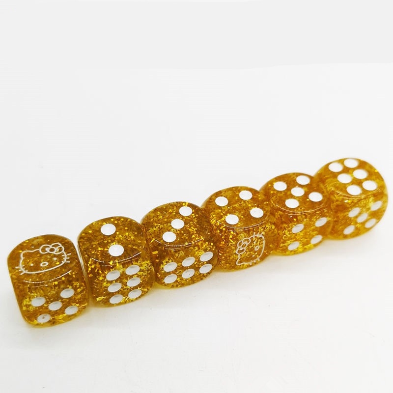 Dice Kitty Game Hello