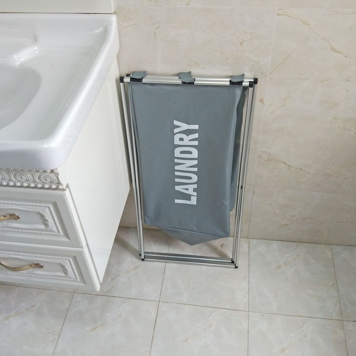 GIỎ ĐỰNG QUẦN ÁO 2 NGĂN - GIỎ PHÂN LOẠI QUẦN ÁO