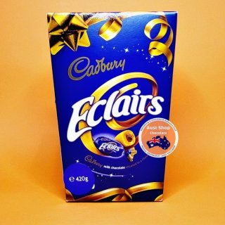 Cadbury Eclairs 420g - Kẹo caramel nhân socola - Australian stock thumbnail