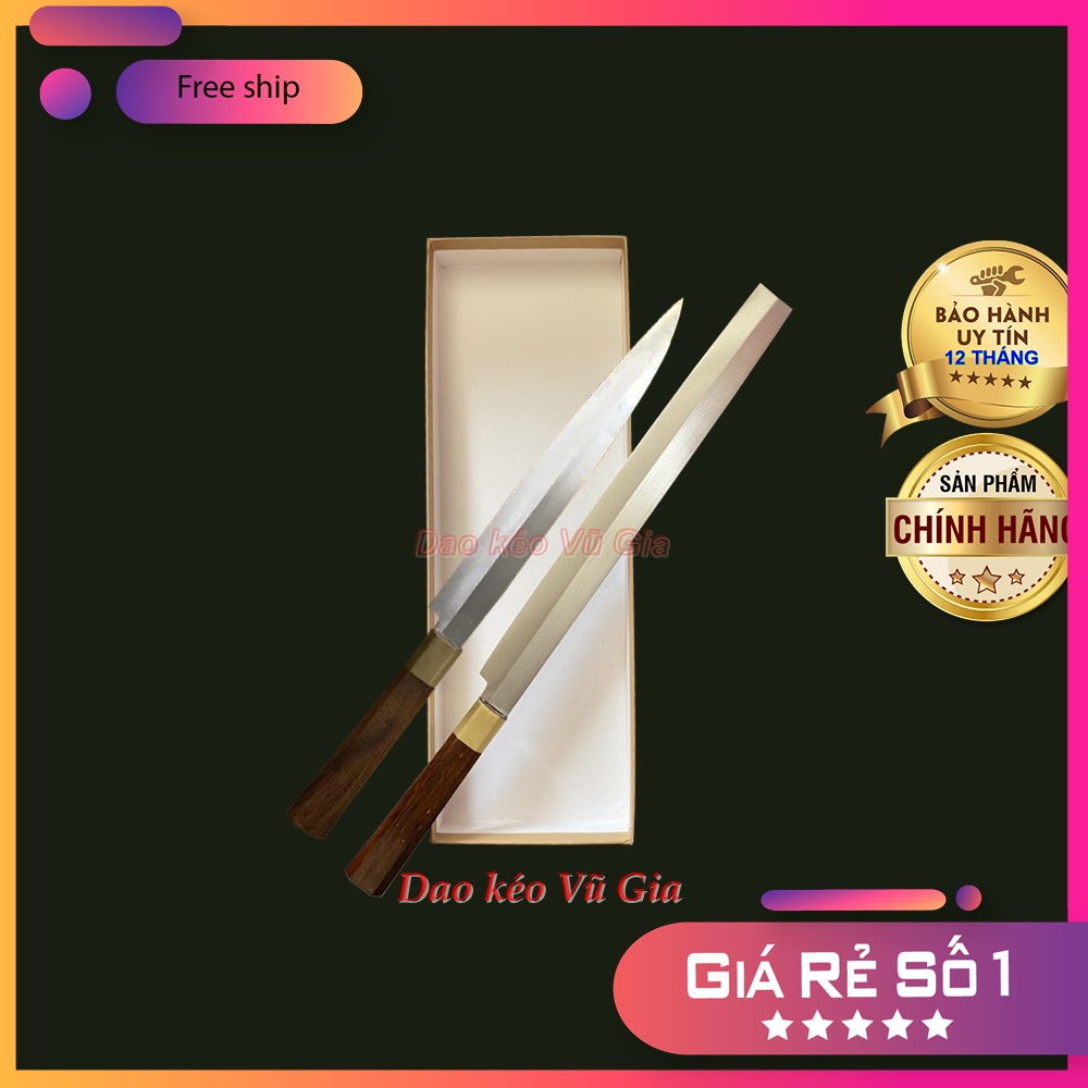 Dao thái sashimi dao phát cây chặt cây thép nhíp