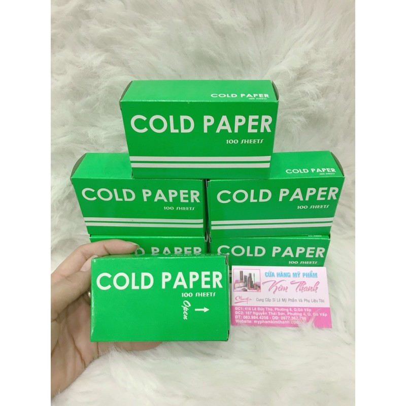 Giấy uốn lạnh cold paper, cam kết hàng đúng mô tả, chất lượng đảm bảo an toàn đến sức khỏe người sử dụng cao cấp