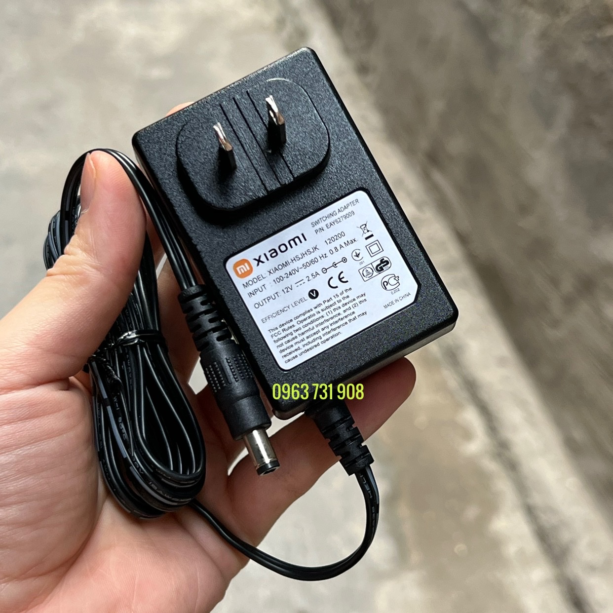 Cục nguồn màn hình Atas 12v 2.5A