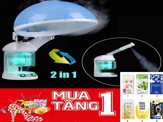MÁY HẤP TÓC VÀ XÔNG HƠI MẶT 2 TRONG 1 O3