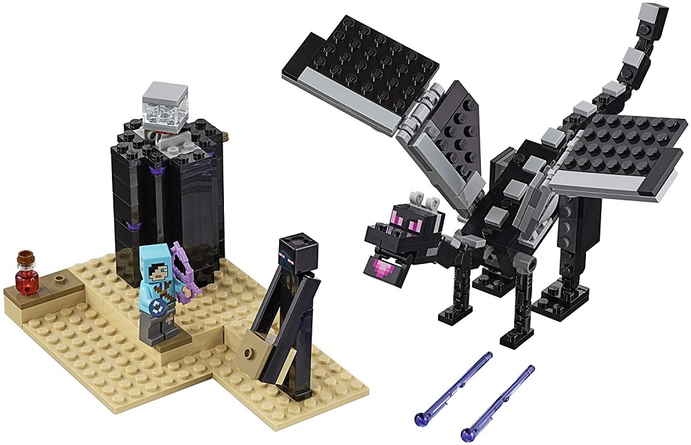 [HCM]LEGO Minecraft 21151 ĐẠI CHIẾN RỒNG ENDER