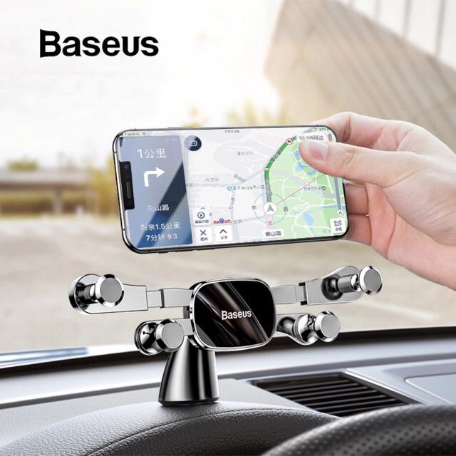 Bộ đế giữ điện thoại trên ô tô Baseus Horizontal Screen Gravity Holder