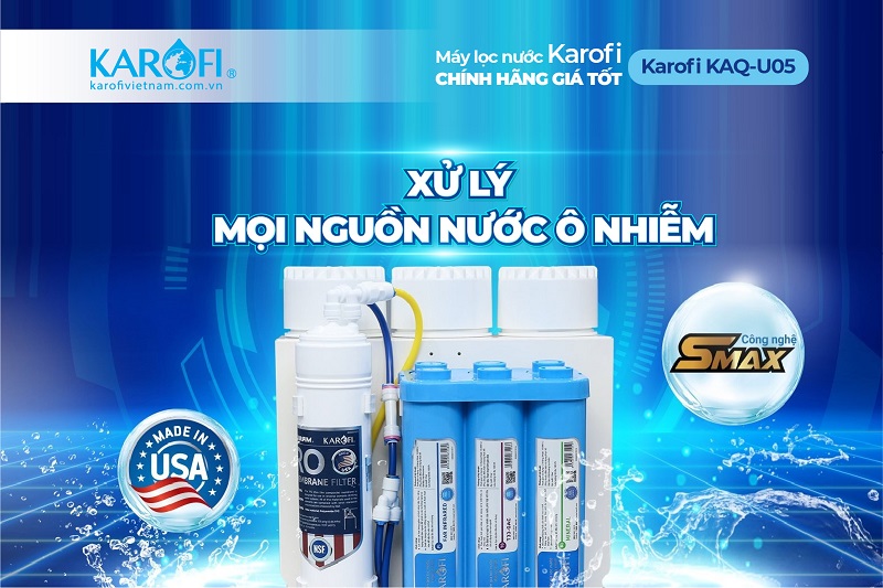 Máy lọc nước RO Kangaroo KG116I 10 lõi.