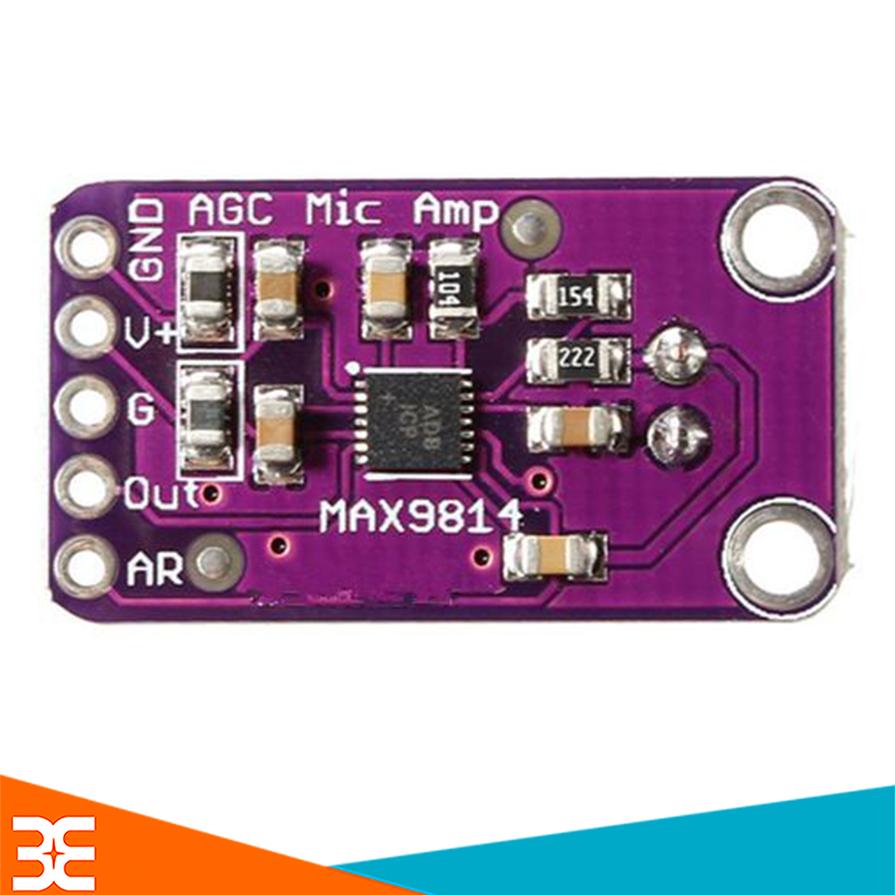 Module Cảm Biến Âm Thanh Tích Hợp AGC MAX9814