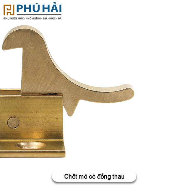 Chốt mỏ cò đồng thau, Chốt cửa hình con chim