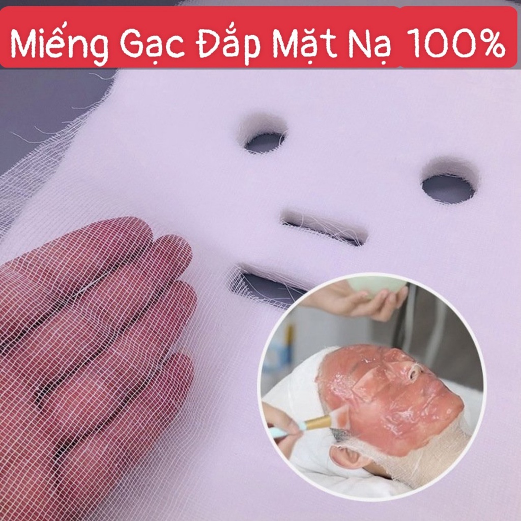 100 miếng Gạc đắp mặt nạ | Gạc đắp mặt nạ cho spa