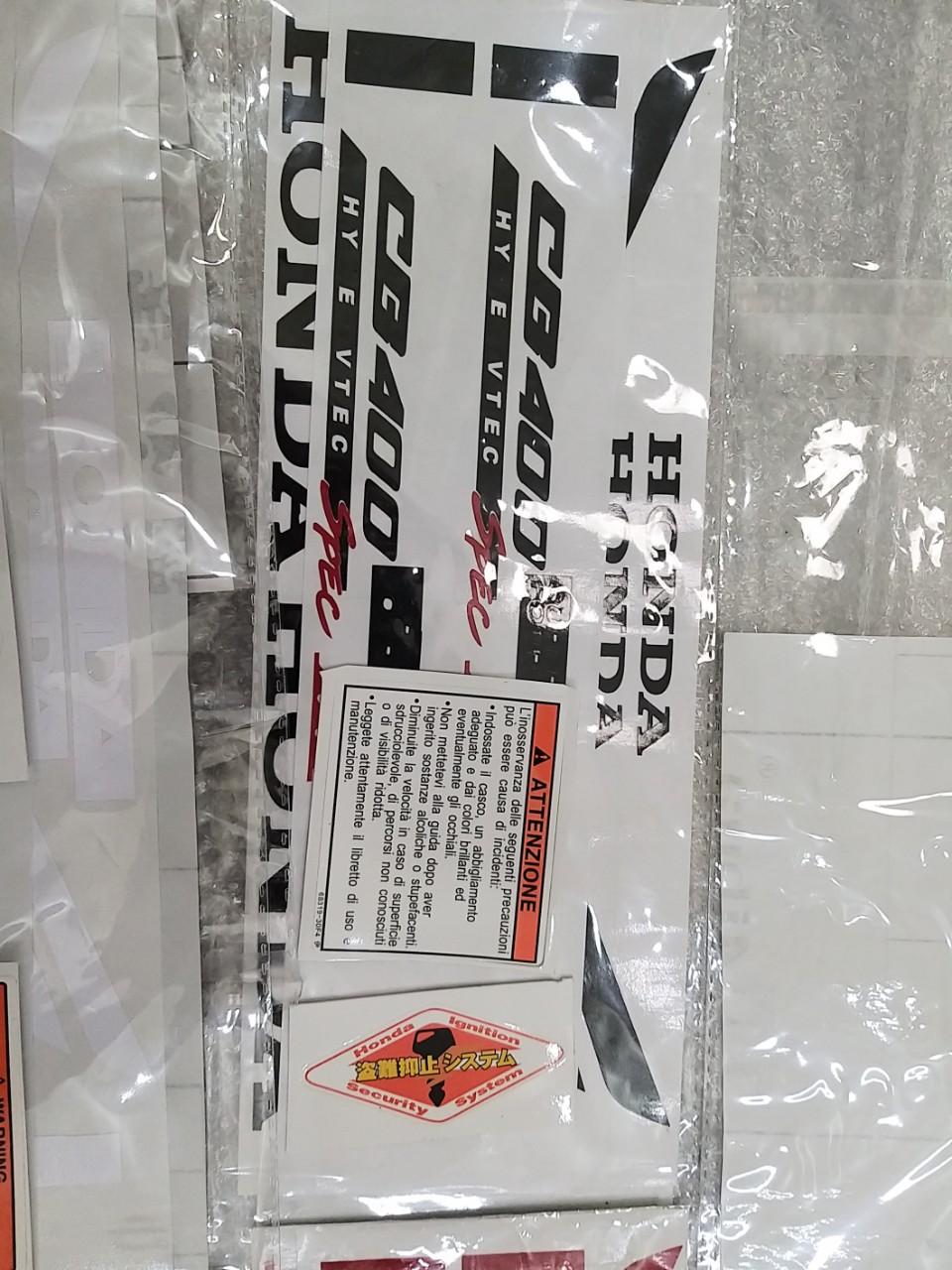 Bộ tem Honda CB400