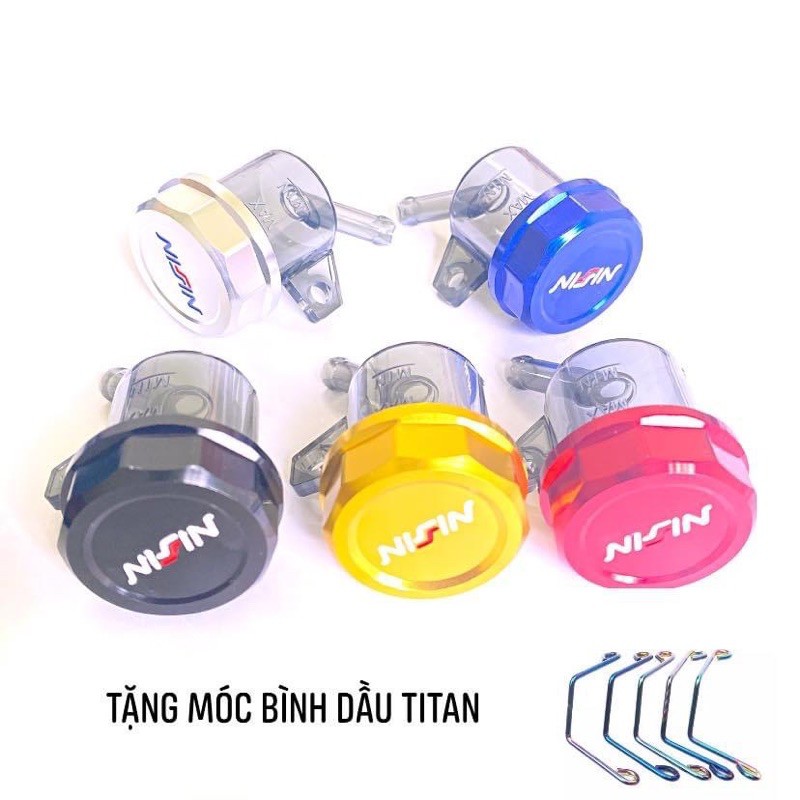🔔🔔🔔Tặng Móc bình dầu titan 🔔🔔🔔 Bình dầu khói ninssin CNC