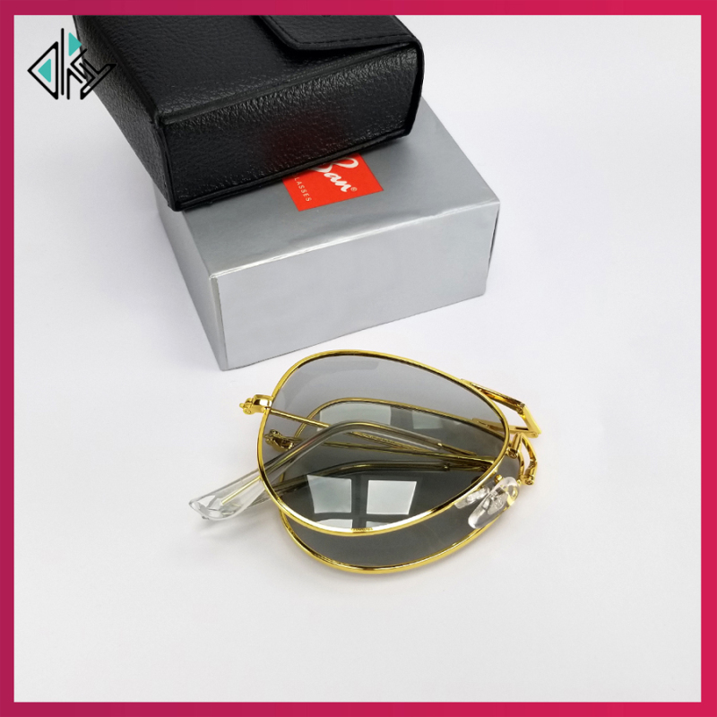 Giá bán Kính mát nam gấp gọn, ngày đêm - Mắt kính nam đổi màu tròng phi công Polarized phân cực trong suốt, chống nắng, chống tia UV bảo vệ mắt khỏi tia cực tím. Kính đi đêm nam