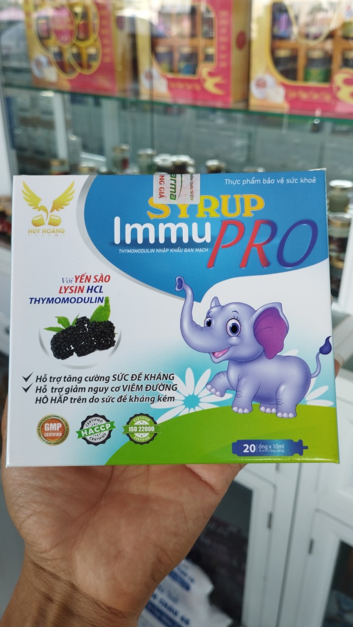 Tăng đề kháng SIRUP IMMU PRO
