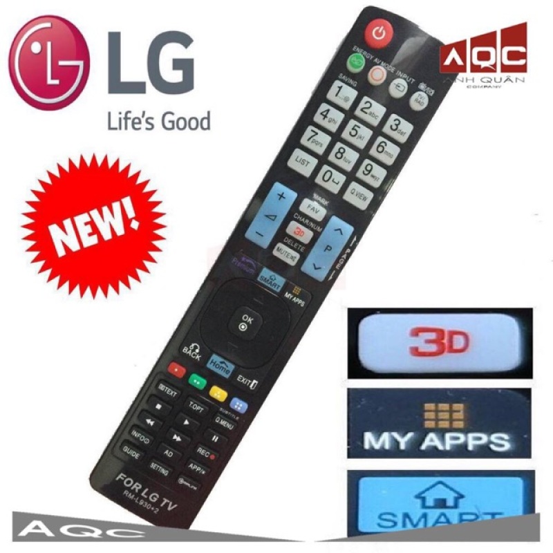 Điều khiển Remote LG TIVI L930 +2 dùng cho Lg smart