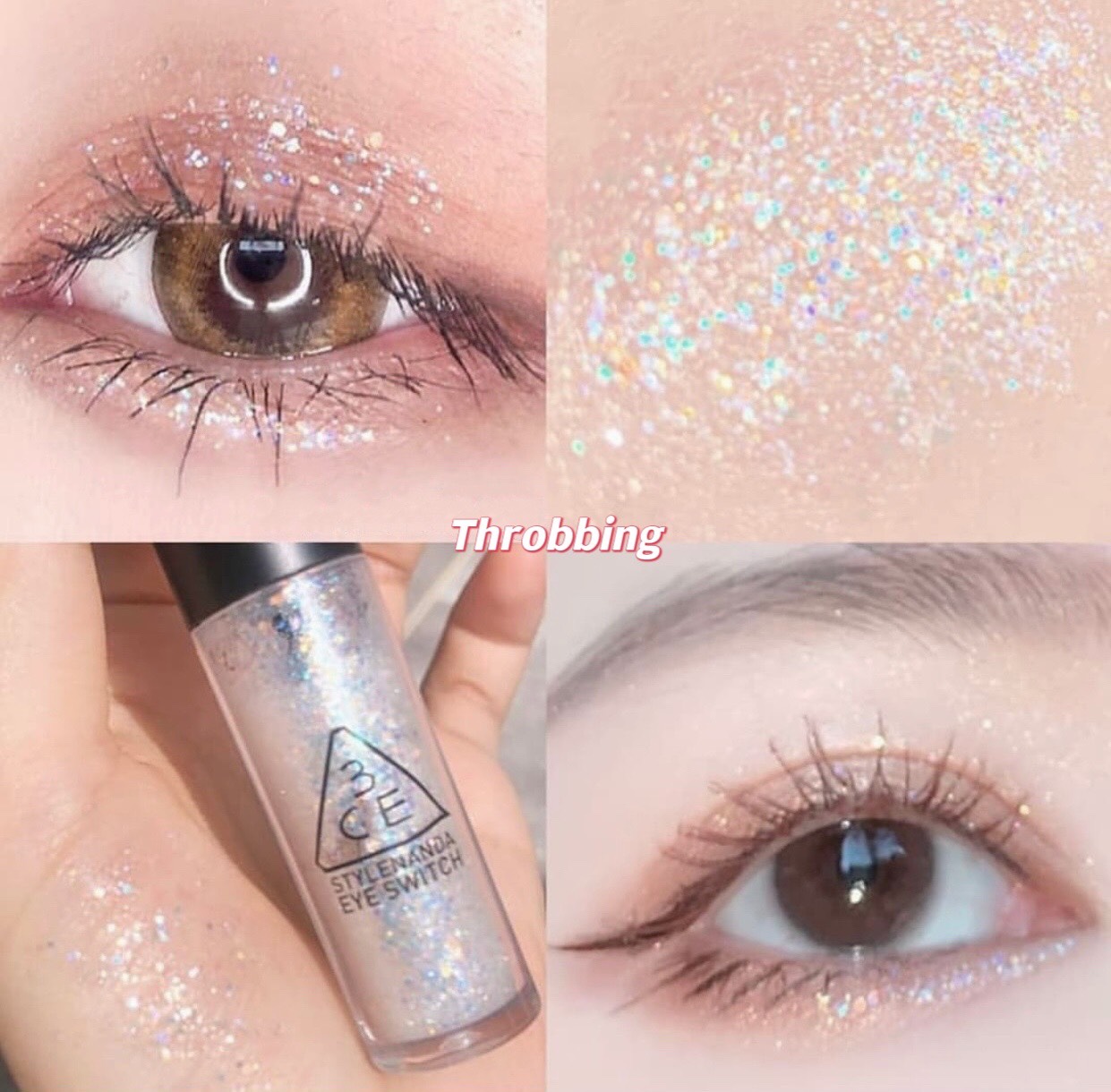 Nhũ Mắt Lấp Lánh 3CE Gel Eye Switch