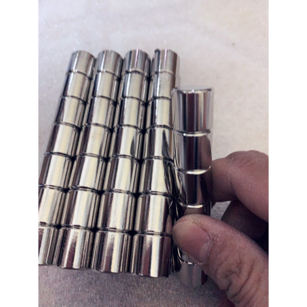 NAM CHÂM TRỤ TRÒN 15X15MM ( SIÊU HÚT)