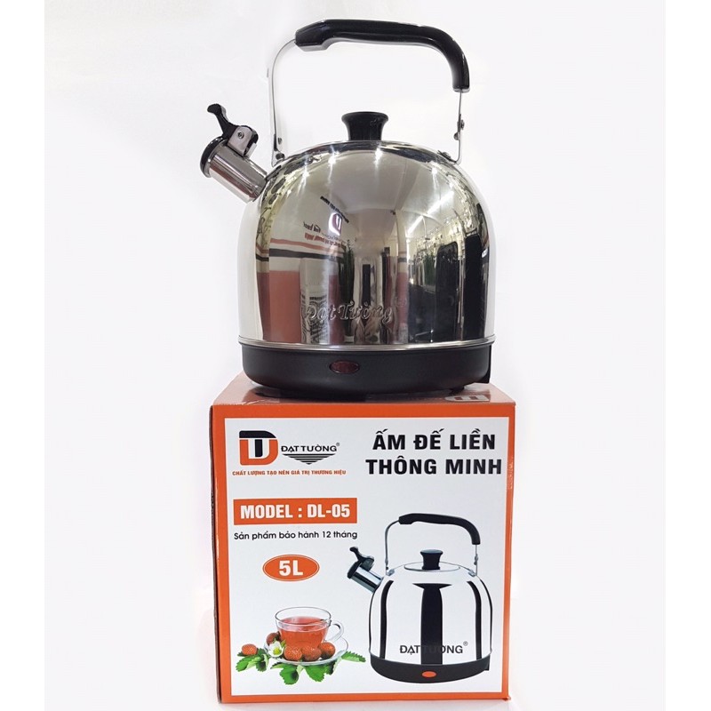Ấm SIÊU TỐC không Ruột 5L - ĐẠT TƯỜNG và ấm 1,8 L