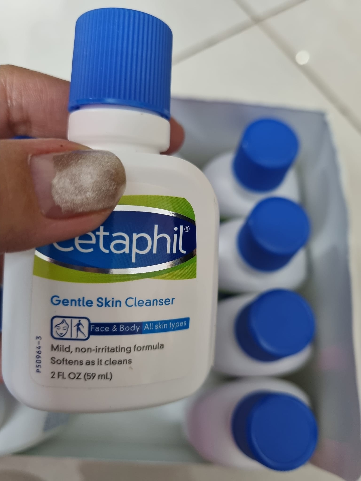 Sữa rửa mặt làm sạch dịu nhẹ không xà phòng cetaphil gentle skin cleanser 59ml