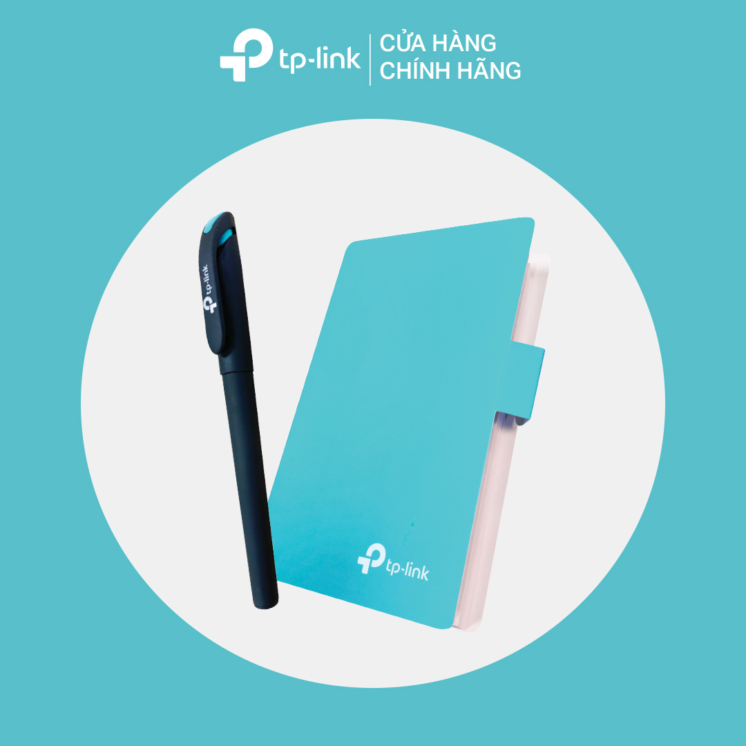 [Hàng tặng không bán] TP-Link Giftset Combo 2 món ( Sổ tay ScratchPad + Bút viết )