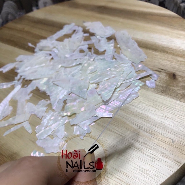 Xà cừ mỏng( hũ 10g) Phụ kiện Nail
