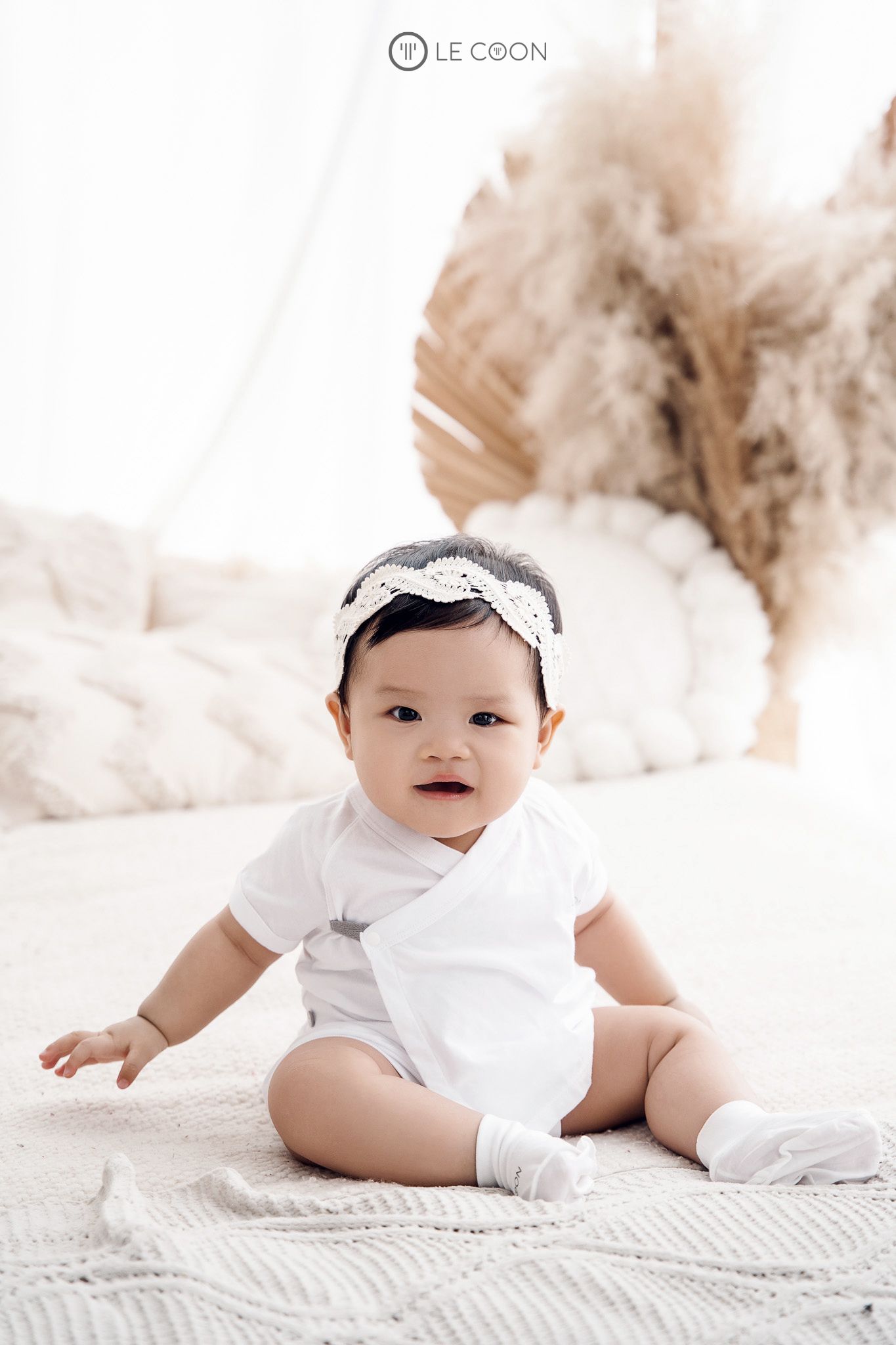 LE COON | BODYSUIT CÚC BẤM CỘC TAY | COOL | 0 - 12 tháng