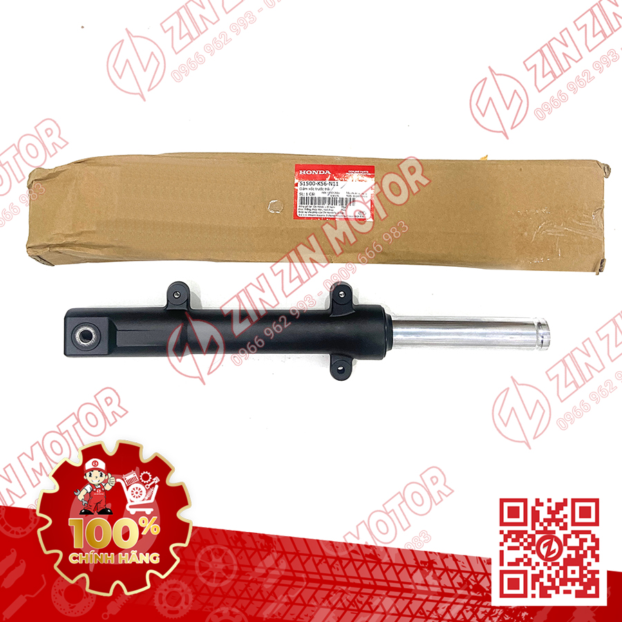 Winner v1 front fork, rs150 v1, supa gtr left right 51500-k56-n11, 51400-k56-n11 genuine-zzm