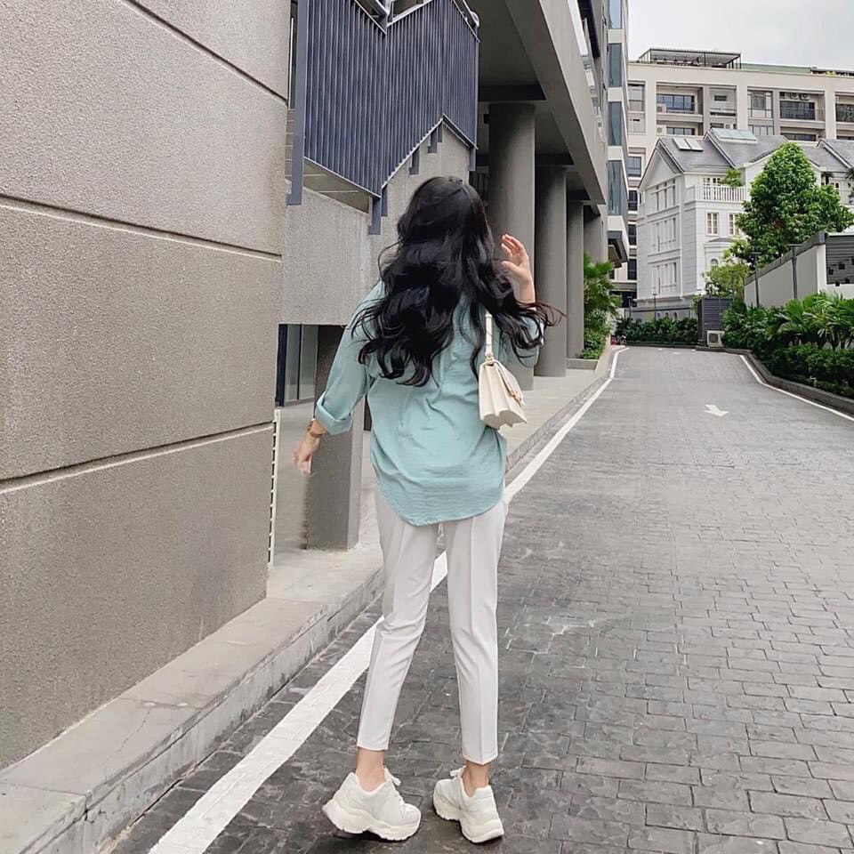 ÁO SƠ MI ĐŨI NHIỀU MÀU ĐUÔI TÔM -CHẤT SIÊU MÁT