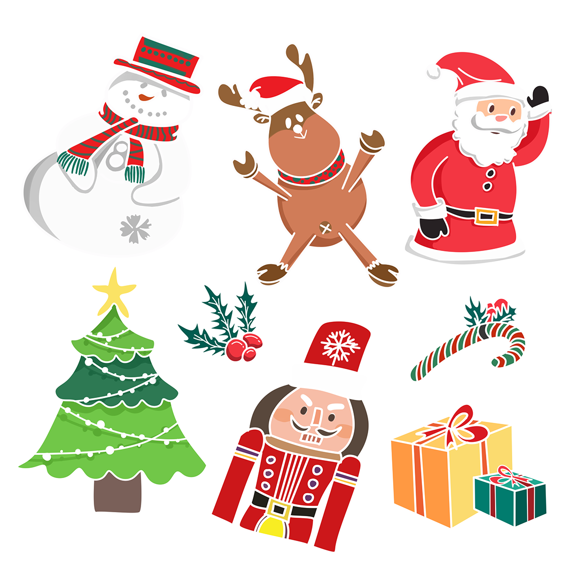 Sticker dán trang trí Noel