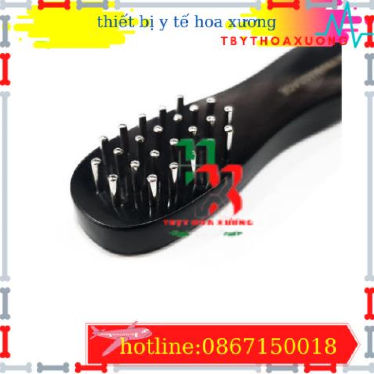 Bàn chải tiên và đồng láng lớn - dụng cụ diện chẩn