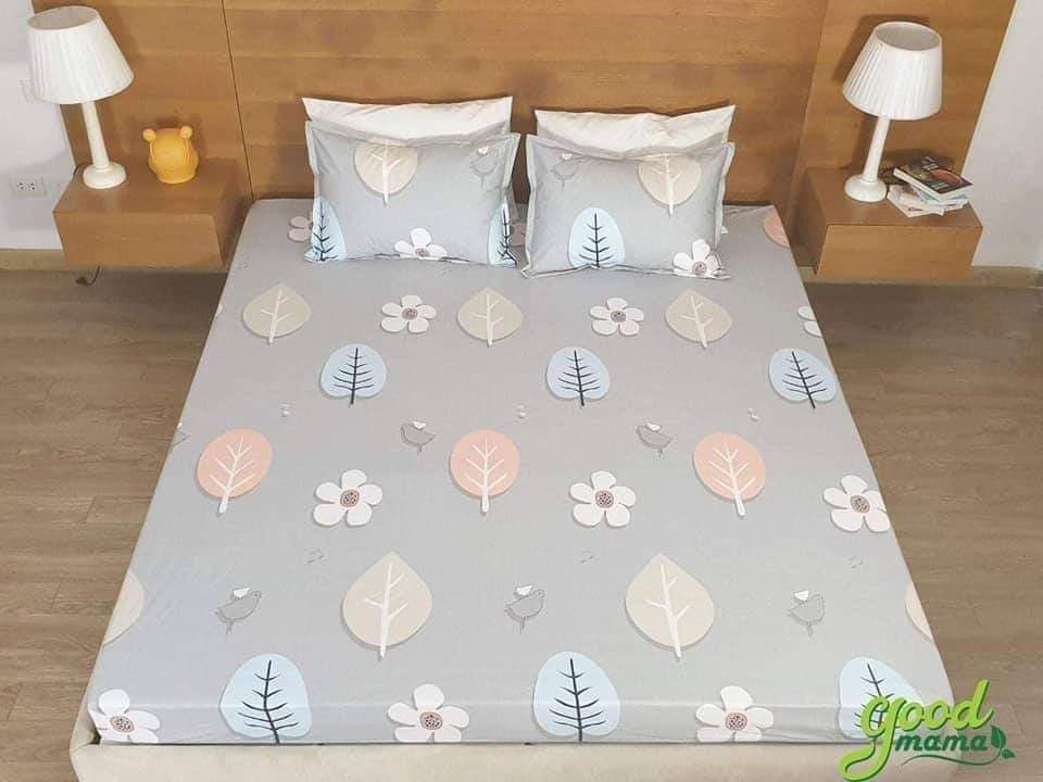 GA CHỐNG THẤM GA TRẢI GIƯỜNG 100% COTTON GOODMAMA
