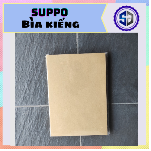 Giấy Decal da bò A4 và Decal đế trắng bám dính tốt ( xấp 100 tờ )