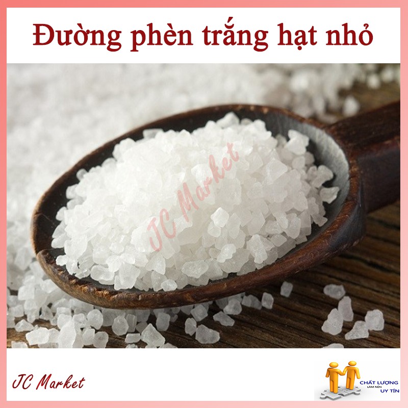 1 Kg Đường phèn trắng hạt nhỏ, phèn ngon