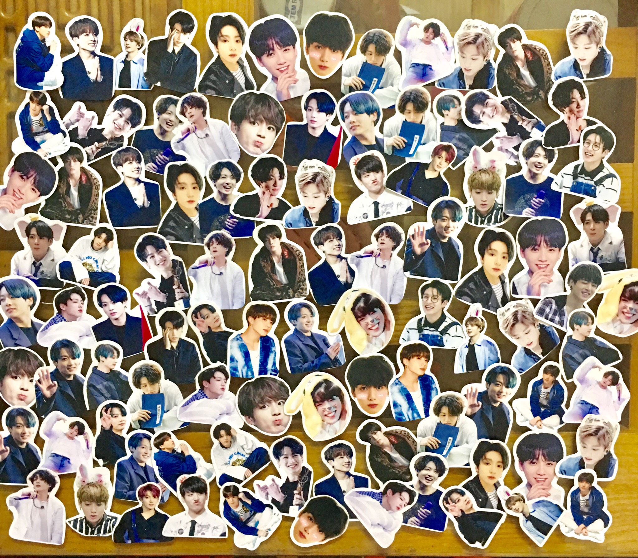 Ảnh sticker JUNGKOOK COMBO 50 CÁI  Ảnh