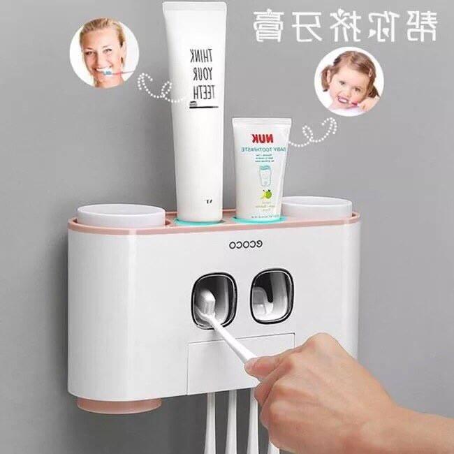 Dụng cụ lấy kem đánh răng tự động kèm cốc Ecoco