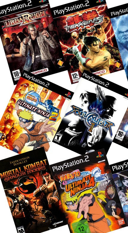 Game ps2 nhu hinh gom 6 game