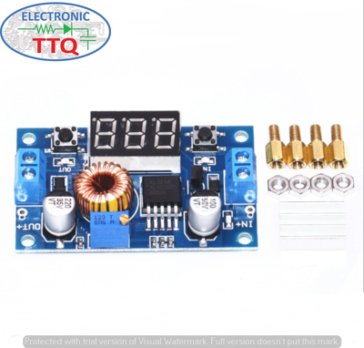 Module giảm áp dc xl4015 có hiển thị