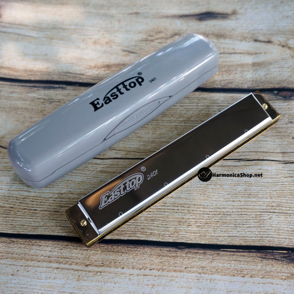 Kèn Harmonica Tremolo Easttop T2401 Tone C