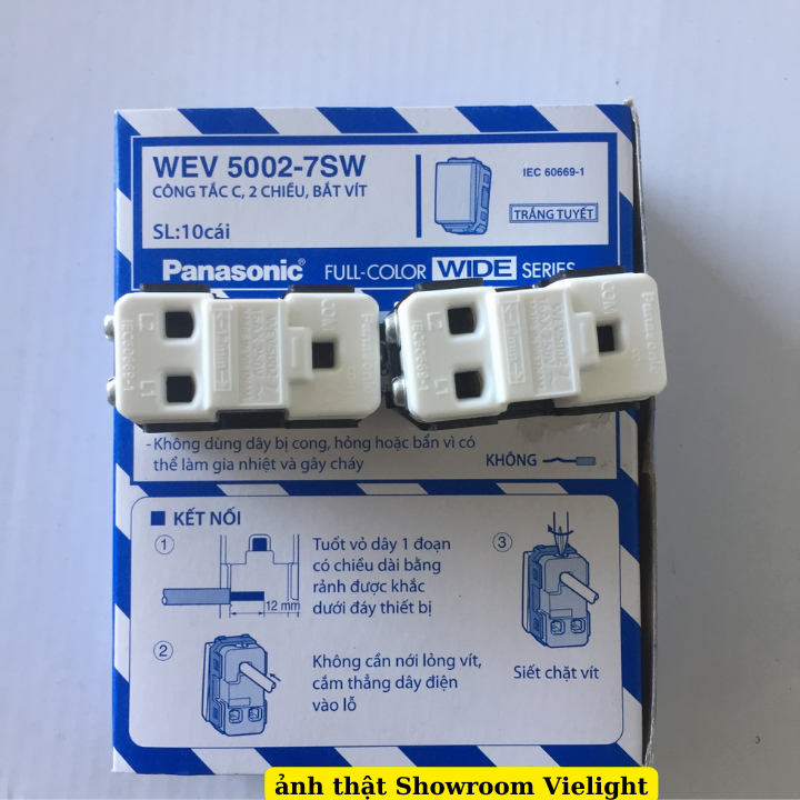 Hạt đảo chiều, công tắc đảo chiều WIDE chính hãng Panasonic