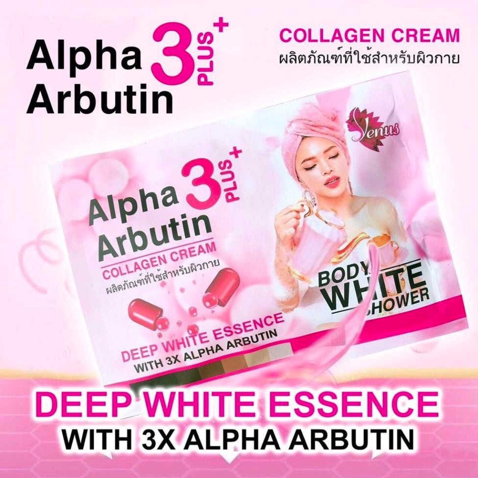 [Chính Hãng] Ủ Trắng Body Alpha Arbutin 3PLUS+ Thái Lan