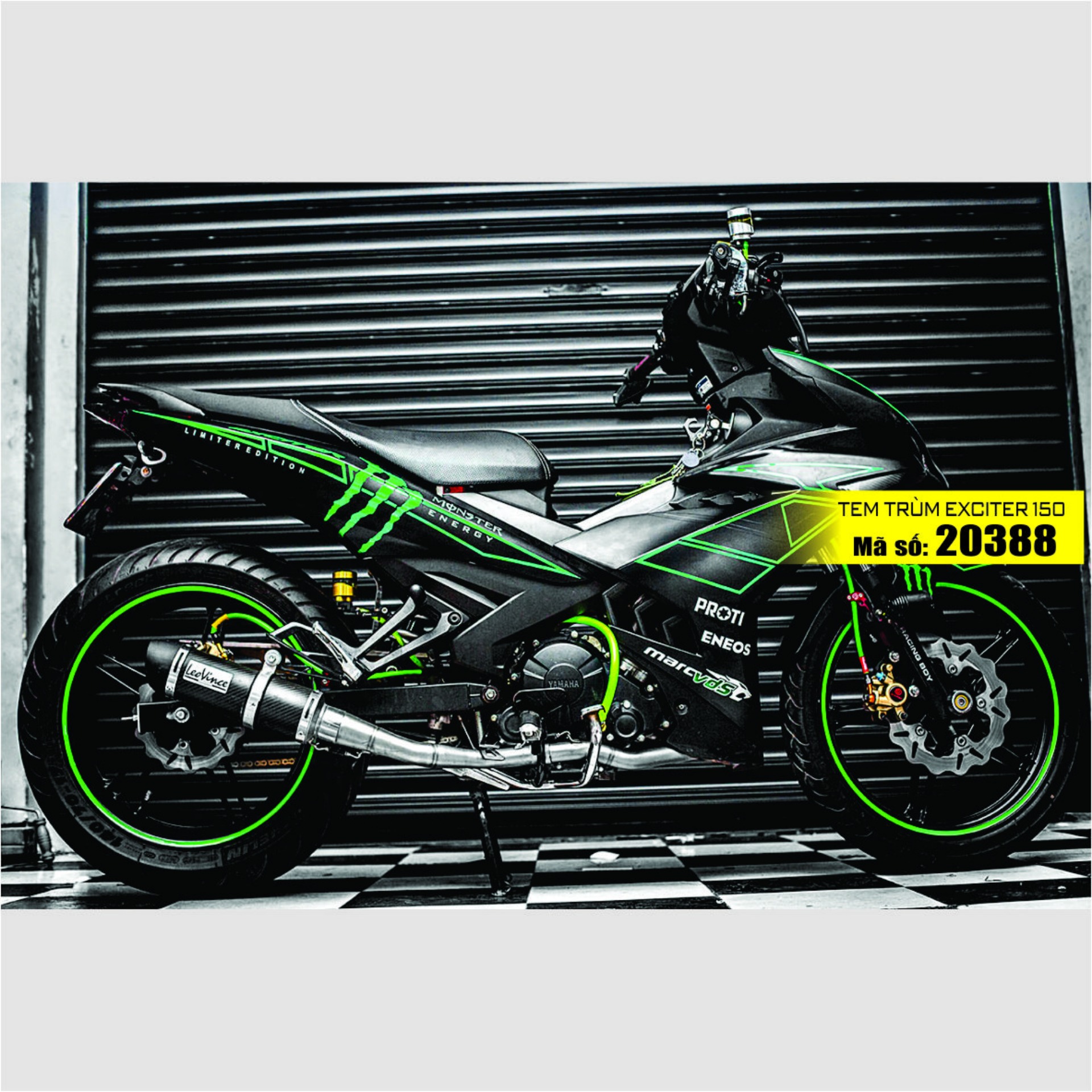 Tem trùm Exciter 150 - 20388