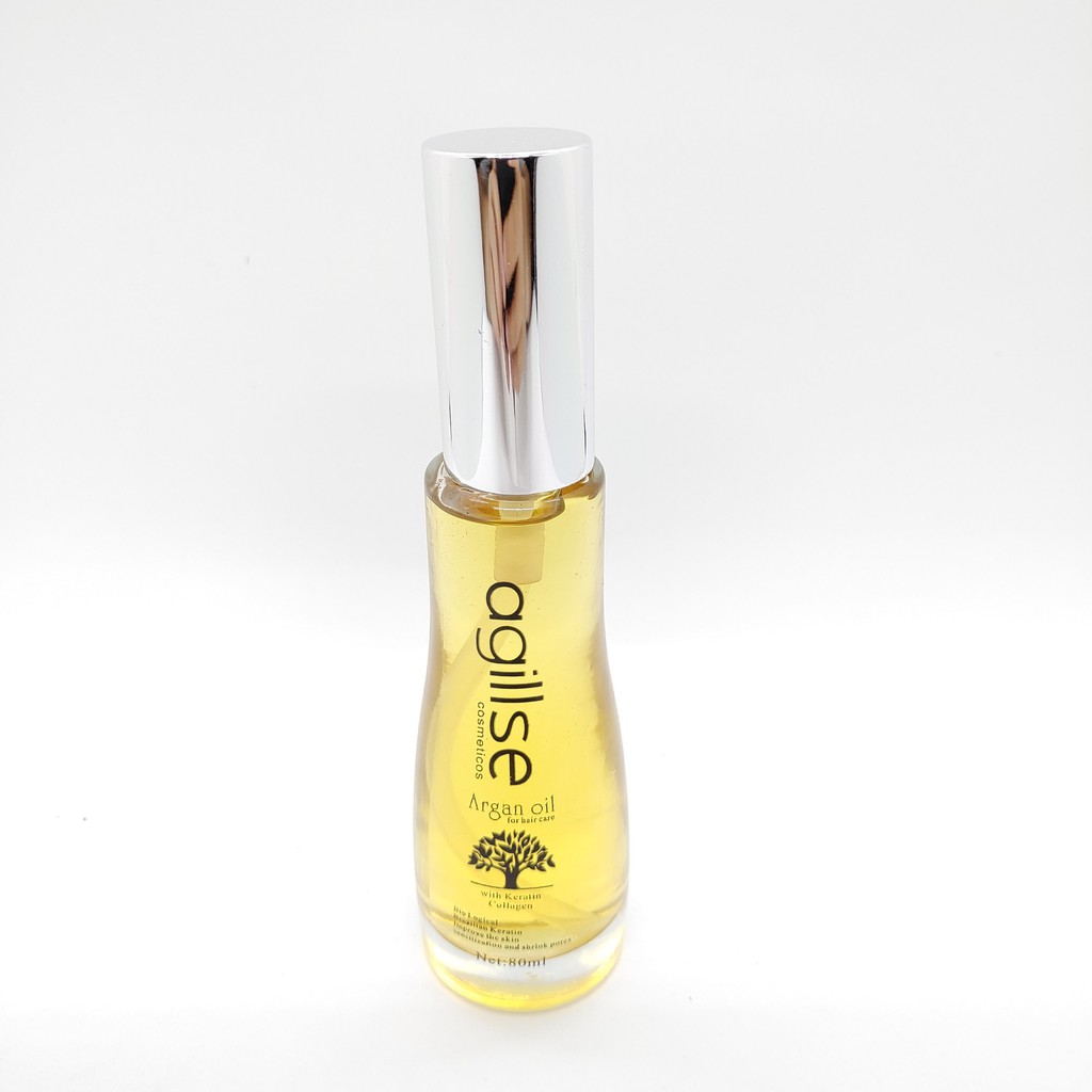 Lọ tinh dầu dưỡng tóc chuẩn salon agillse 80ml- làm mượt tóc , kích khích mọc tóc , phục hồi tóc hư tổn ❤❤❤❤❤❤