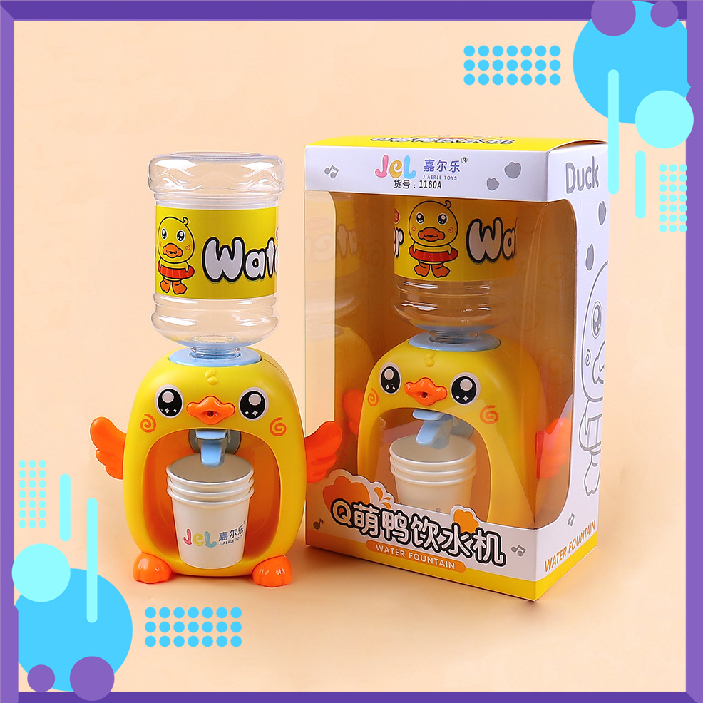 Đồ Chơi Máy Rót Nước Mini Giúp Bé Chăm Uống Nước, Uống Sữa