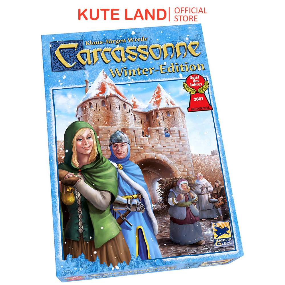 Thẻ Bài Board Game Winter Edition Carcassonne