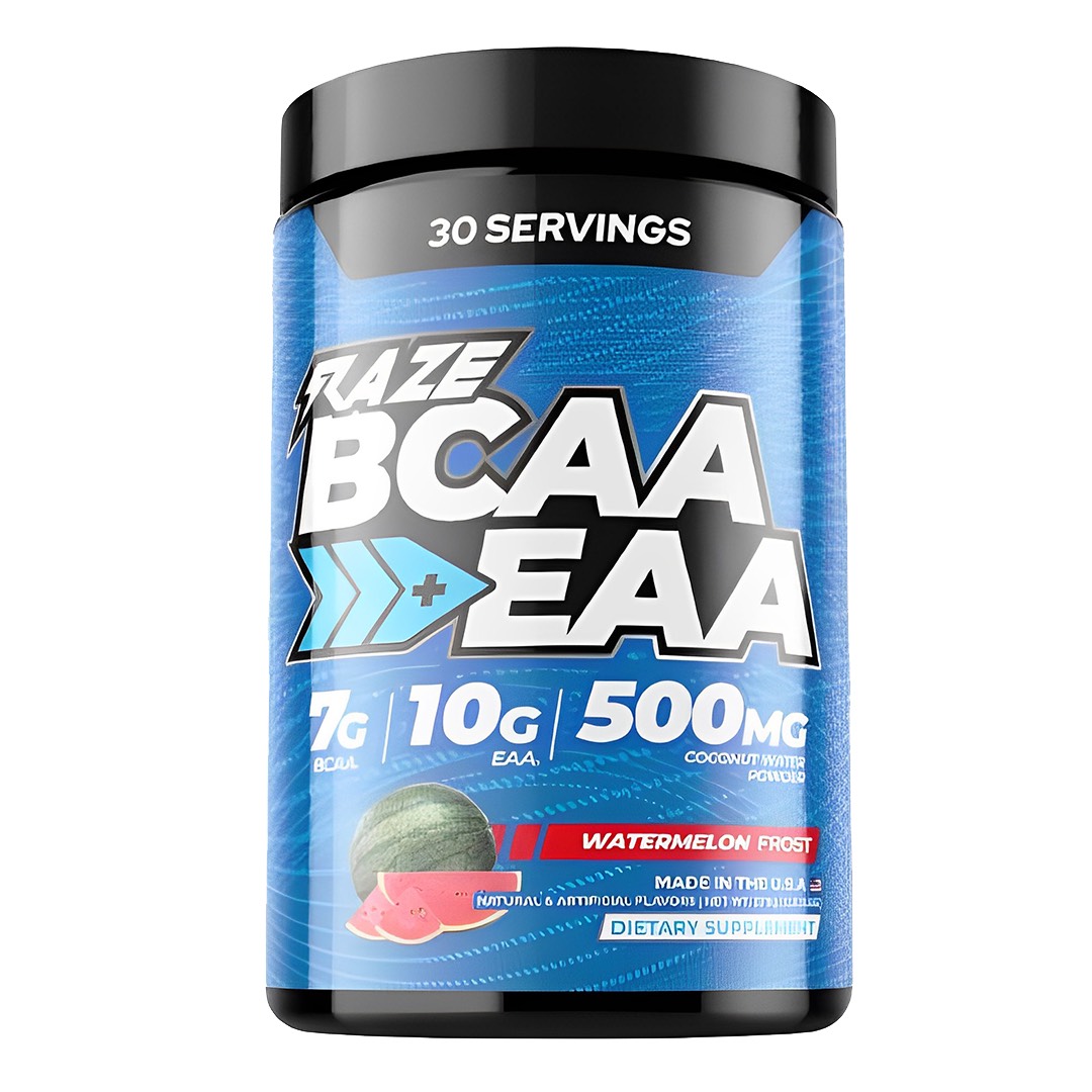Thực Phẩm Phục Hồi và Xây Dựng Cơ Raze BCAA + EAA 30 Lần Dùng
