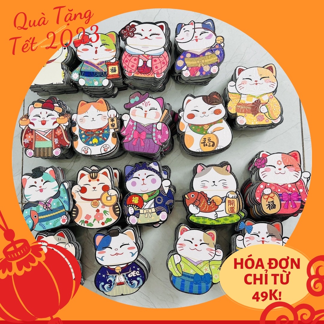 [ Quà Tặng 2024 ] Bao Lì Xì Tết Chibi 2024