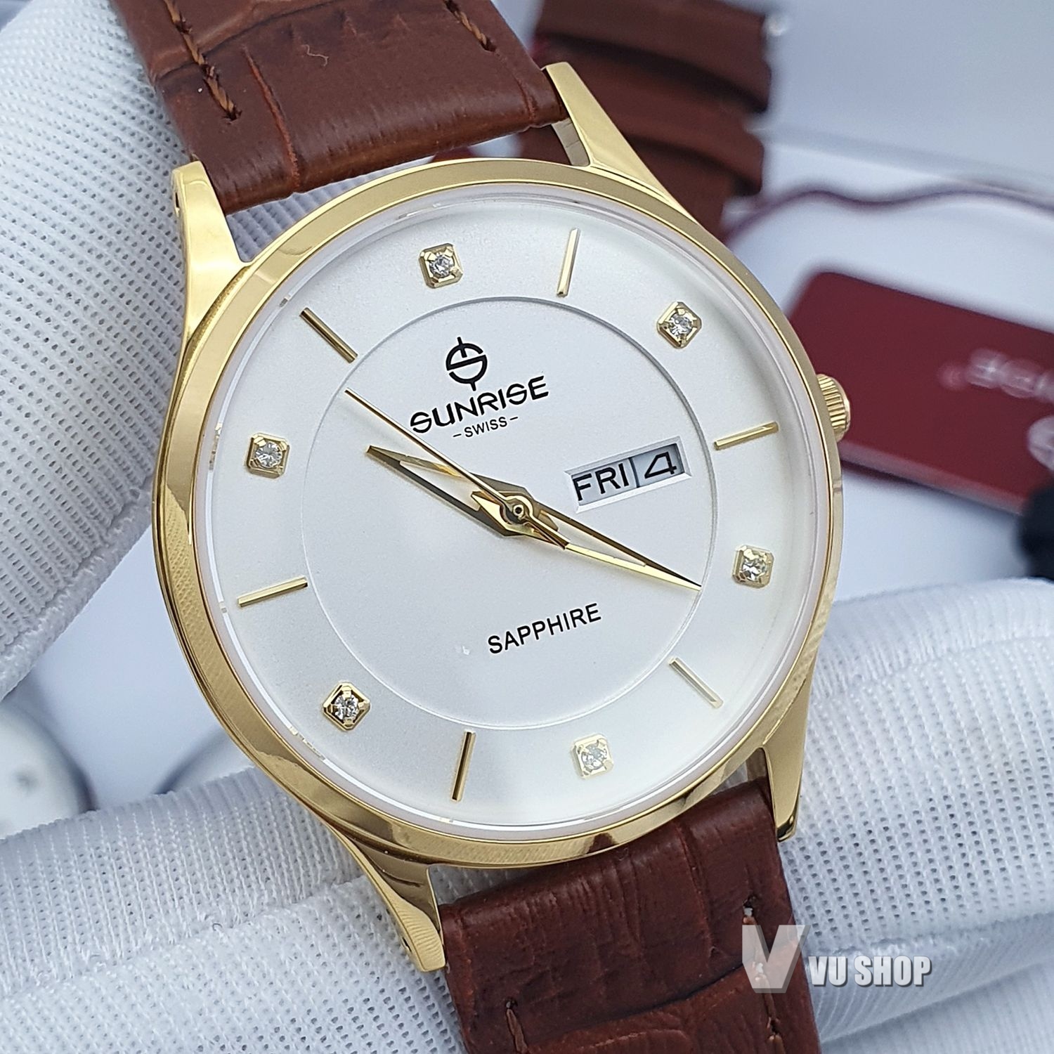 Đồng hồ nữ SUNRISE 2109PB Chính hãng