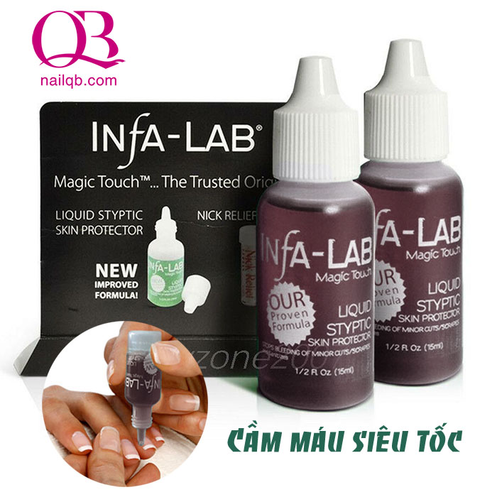 [HCM]Nước cầm máu Infa LAB ngưng chảy máu ngay lập tức với vết cắt nhỏ