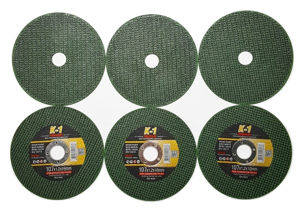 10 viên ĐÁ CẮT SẮT 100 | Đá cắt K1 Xanh | Đá cắt sắt phi 100
